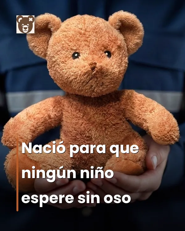 Nació para que ningún niño espere sin oso